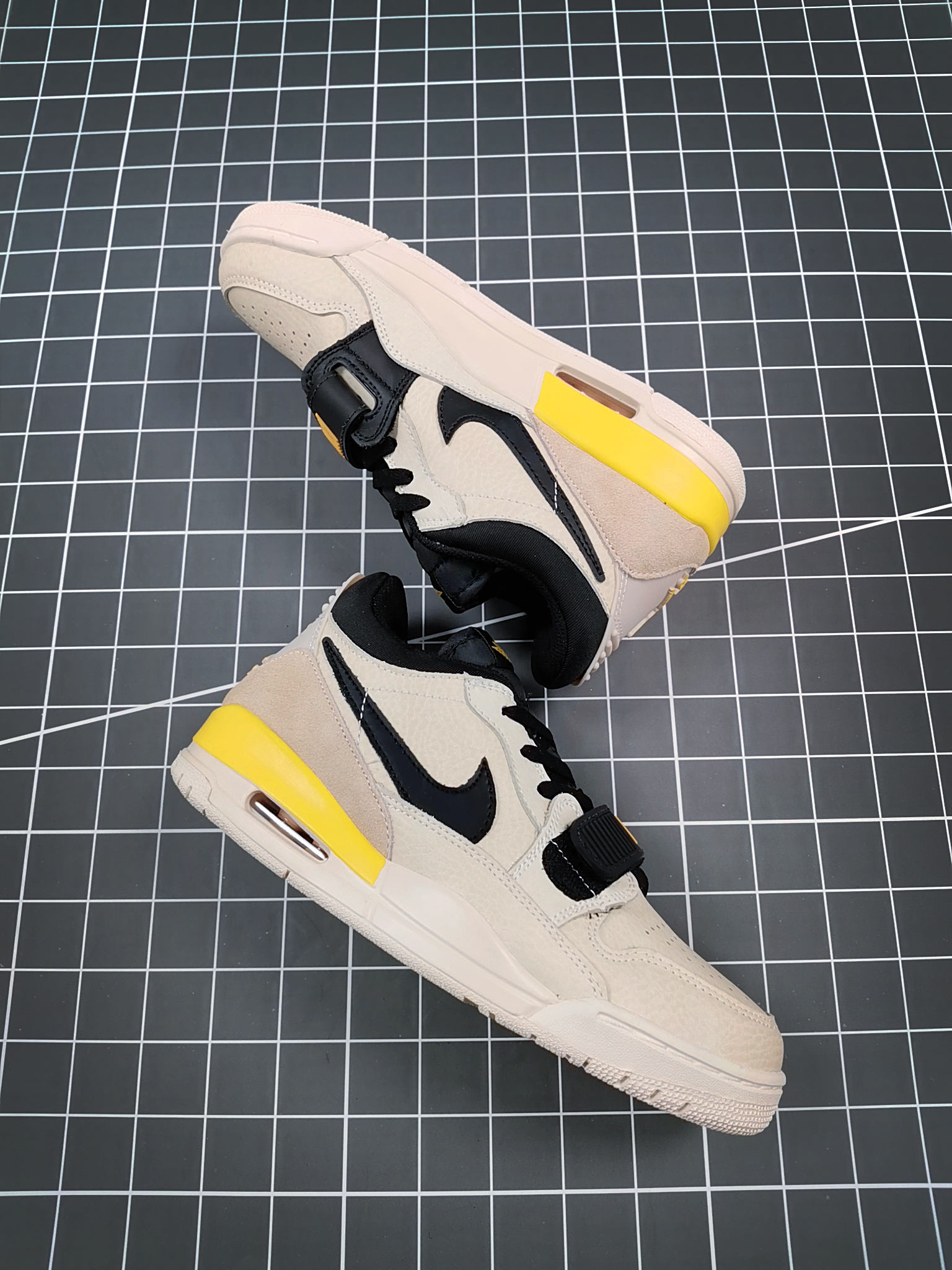 Air Jordan Legacy 312 Low Grey Black Yellow Shoes